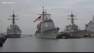 Holiday homecoming for the USS Vella Gulf