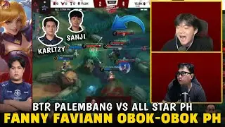 FANNY FAVIANN DI LEPAS PH ‼️BTR PALEMBANG VS ALL STAR PH SCRIM ROOM