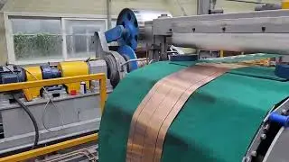 Copper precision mini-slitting line Прецизионная мини-линия резки медной ленты