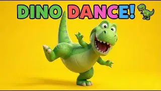 Dinosaur Dance 🦖 | Roar, Stomp & Freeze | Fun Kids Dance Song