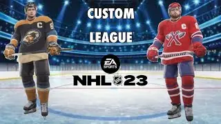 NHL 23 Custom League Jerseys and Teams