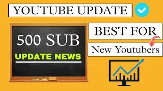 Big Youtuber Update For Small Creators | Youtube Community Update 500 Subscribers | YouTube Post