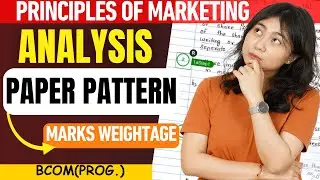 Paper Pattern📝 | Principles of Marketing | Sem 3, Bcom(P) | Dec'25 Exams | Delhi University