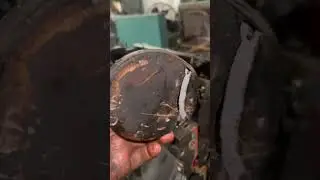 Broken piston