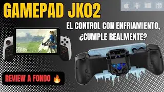 🕹️ Gamepad JK02 🤔 ¿ENFRIAMIENTO y buena CALIDAD? ¿Vale la pena?