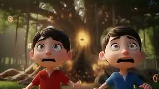 बोलने वाला पेड़ 🌳 | Nature Moral Story in Hindi | Kids & Family Cartoon Story