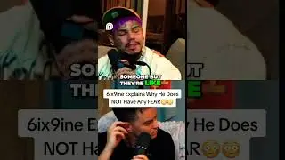 6ix9ine on why he has no fear #nelk  #fullsend #6ix9ine #nelkboys #podcast #viral #trending #shorts