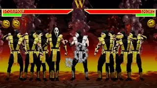 Mortal Kombat Mishaps XXL Scene 26 (Scorpion's Scary Move)