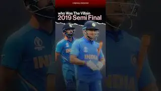 Was MS Dhoni responsible for India's defeat in the 2019 ODI World Cup semifinal?