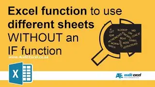 Reference to different sheets inside Excel formula WITHOUT using IF.