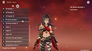 Dehya Battle Voice lines Japanese Sub Indonesia Genshin Impact