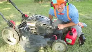 🚜 Lawn Mowers for Kids | Yard Work with Blippi