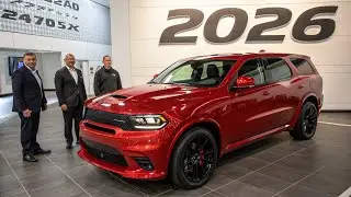 2026 Dodge Durango SRT Hellcat is Here! Insane Power & Luxury Unleashed! 🔥💪 | First Drive Review