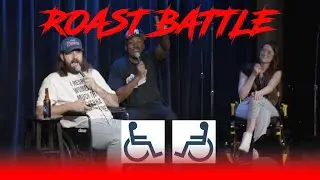 Roast Battle: Comedian vs Comedian in wheelchair (Fiona Cauley) FULL VERSION