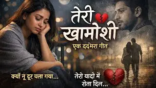 तेरी ख़ामोशी 💔💘 | A Heart-Touching Hindi Sad Song | Broken Love Story
