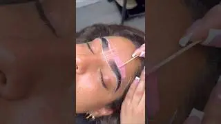 Eyebrow tint with waxing #shorts #viralvideo #trending madhu makeover beauty point