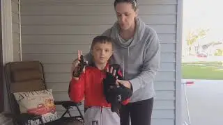 Review of Kids Knee Pads and Elbow Pads Set, Toddler Protective Gear Set with Bike Gloves