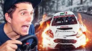 Mein Auto stürzt den Berg runter | Rally Simulator