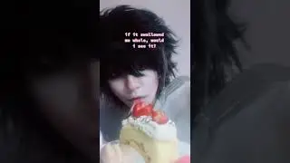 Cute L Cosplay🧁🍰 #Deathnote #Anime #Cosplay #l