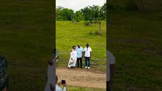 Prez. Mahama & his wife tour The Crown Forest this Xmas accompanied by A Plus the MP for Gomoa