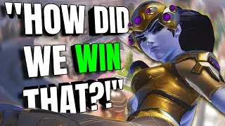 INCREDIBLY Clutch game in TOP 500 | Overwatch 2