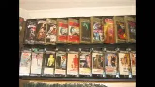 My Awesome VHS Video Film Collection (quick look movie)