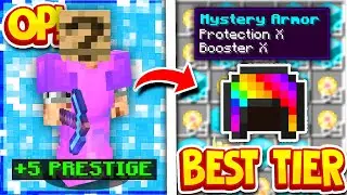 У нас ЛУЧШИЙ УРОВЕНЬ *УСИЛИТЕЛЬНОЙ БРОНИ* в MINECRAFT: ТЮРЬМЫ! | Minecraft OP PRISON SERVER #10