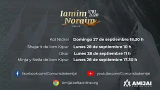Iom Kipur 5781 - Shajarit
