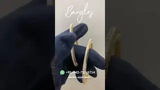Single line Bangles | @Jainuinejewels Customise with your own Personal touch