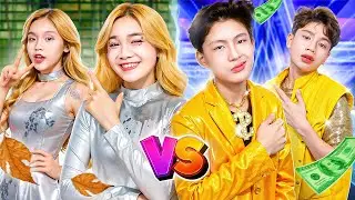 Poor Girl Vs Rich Boy At Dance Couple Contest! Who Is The Best Dancer?