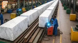 How Millions of Marble Slabs Worth Billions Of Dollars Are Made &mdash; From Quarry To Masterpiece