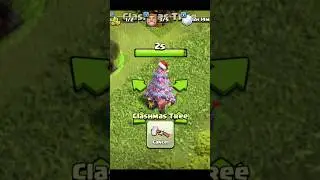 Removing Christmas tree #coc #gameplay