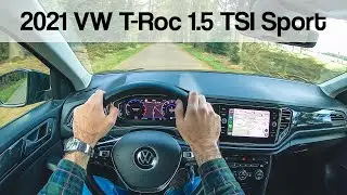 2021 Volkswagen T-Roc 1.5TSI Sport - The SUV Golf? - POV Review