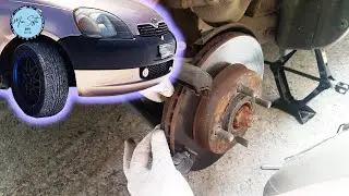 How To Change  Brake Pads At Home | Toyota Yaris 2000