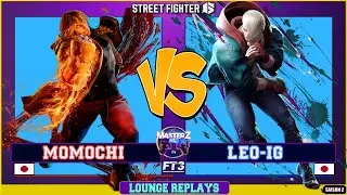 Street Fighter 6 💥💥💥 Momochi (ken) VS LEO-IG (Ed) Lounge Ft3 💥💥💥 High level gameplay