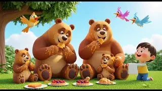 Подсчёт медведей в лесу | Лучшие детские стишки и песенки