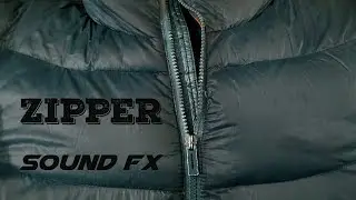 Zipper Sound Effects | Zip Opening ASMR | High Quality SFX
