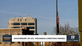 Flags and half-staff for Waukesha parade tragedy anniversary