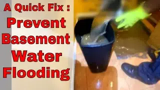 Prevent Basement&nbsp;Water&nbsp;Flooding&nbsp;From A Pipe Leak | Quick Action To Stop A Basement&nbsp;Flood