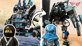I built the Ninjago Mech LEGO didn't want to... (A Water Mech!)