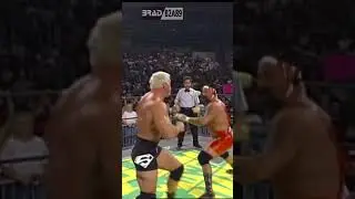 Rick Steiner clotheslines Scott Steiner Fall Brawl