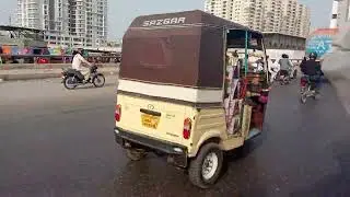 Pakistan 🇵🇰 Karachi, June-26-2025, Defence more to Qayoomabad bridge road tour