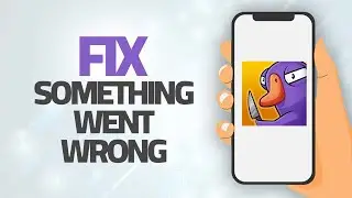 How To Fix Goose Goose Duck Game Something Went Wrong Error | Step By Step