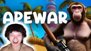 Sinatraa Plays Apewar with Friends! (Action FPS)