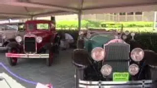 Glamorous vintage cars on show in Turkey