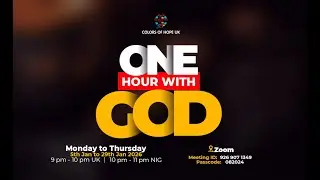 One Hour with God - Day 11 (Wednesday 21st January 2026)