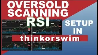 thinkorswim RSI OVERSOLD scan using Stock Hacker