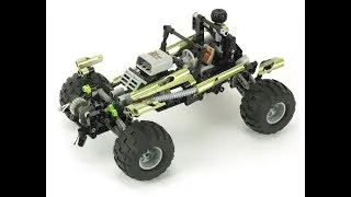 Lego Technic 8465 Extreme Off Roader Instructions with Part List - Year 2001