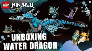 Lego Ninjago seabound (71754) Water Dragon/ Drag&oacute;n de agua