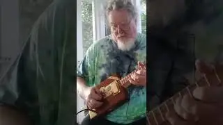 Noodling On My Latest Cigar Box Guitar The Ashton 24 #cigarboxguitar #shorts #guitar